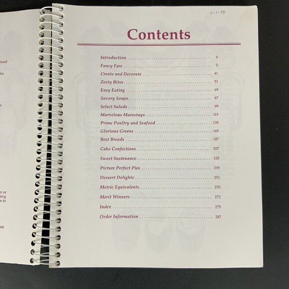 Lets Party Cookbook Beta Sigma Phi International 1996 Spiral Bound - Picture 5 of 16